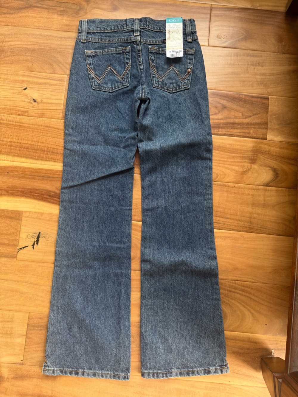 Wrangler Cash Denim Boot Cut Riding Jeans